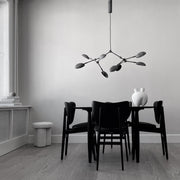 Drop Chandelier, Mini - Oxidized - 101 CPH