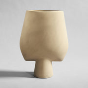 Sphere Vase Square,  Hexa - Sand - 101 CPH